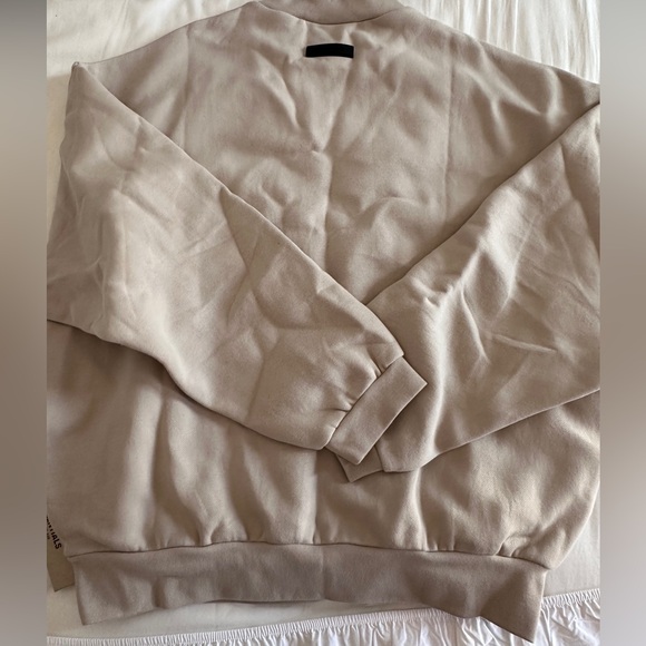 FEAR OF GOD ESSENTIALS Logo Appliquéd Cotton-Blend Jersey Sweatshirt - Picture 3 of 11